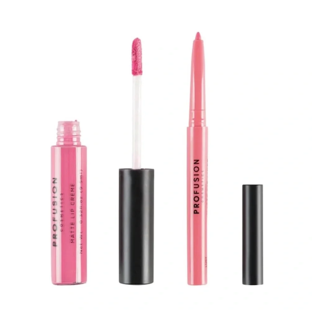 3/$15 🌸 Profusion Cosmetics Lip Duo Lust Matte Lip Cream & Matte Lip Liner Set